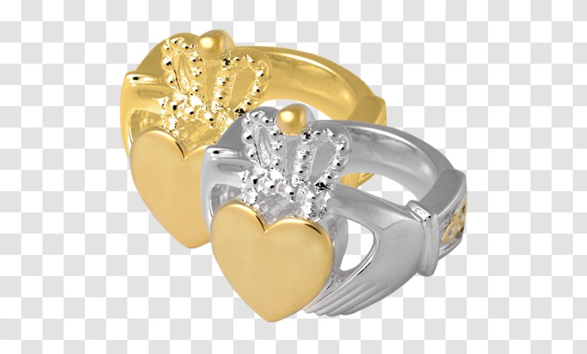 Claddagh Ring Jewellery Gold Engraving - Cremation Transparent PNG