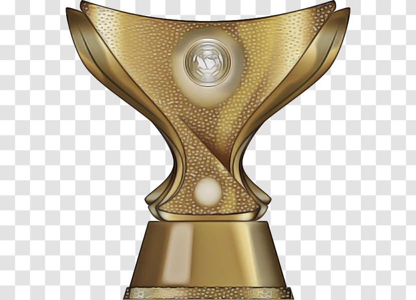 Premier League Trophy - Super Cup - Metal Brass Transparent PNG