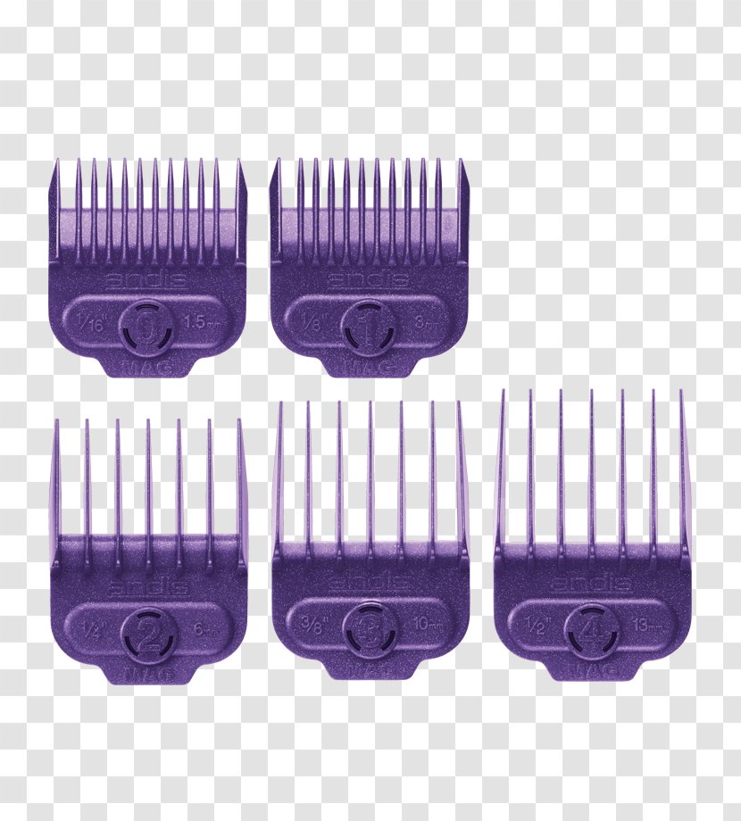 Comb Hair Clipper Andis Barber Small Set - Wahl Transparent PNG