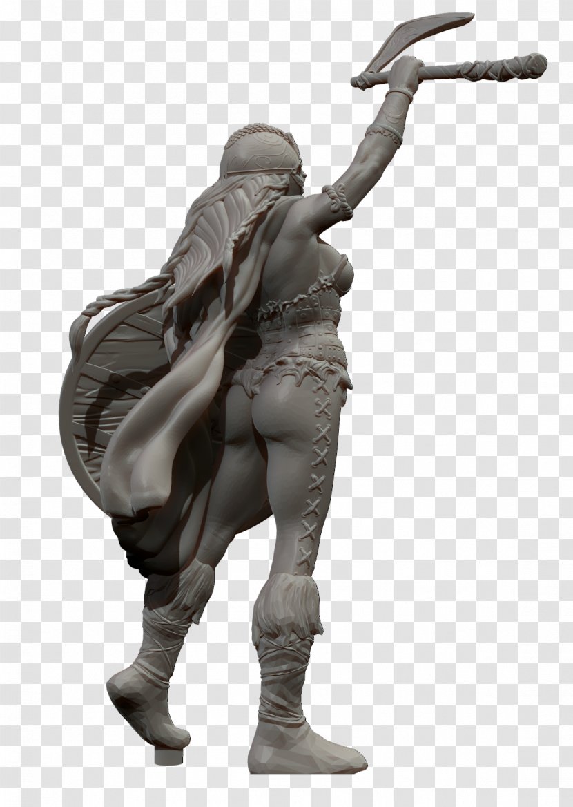 Statue Classical Sculpture Figurine Knight - Valkyrie Anatomia Transparent PNG