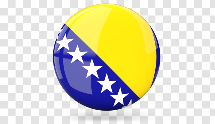 Flag Of Bosnia And Herzegovina - Royaltyfree Transparent PNG