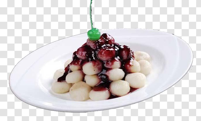 Eleocharis Dulcis Chinese Cuisine Congee Food Eating - Vegetable - Brown Sugar Water Chestnuts Transparent PNG