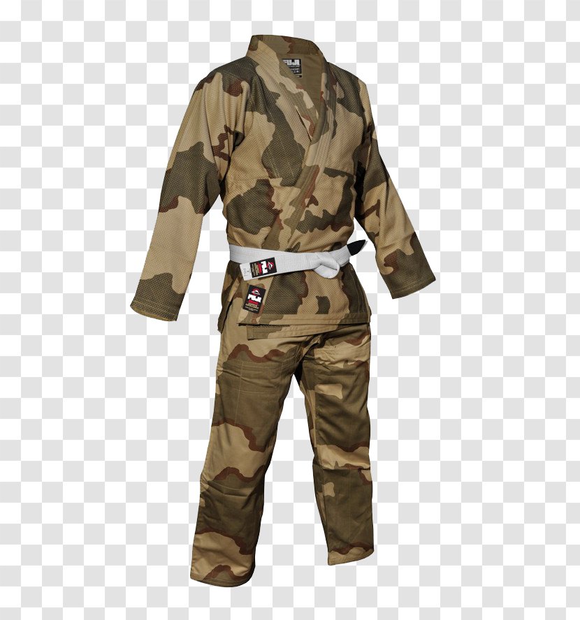 Military Uniform Camouflage Karate Gi - Brazilian Jiujitsu Transparent PNG