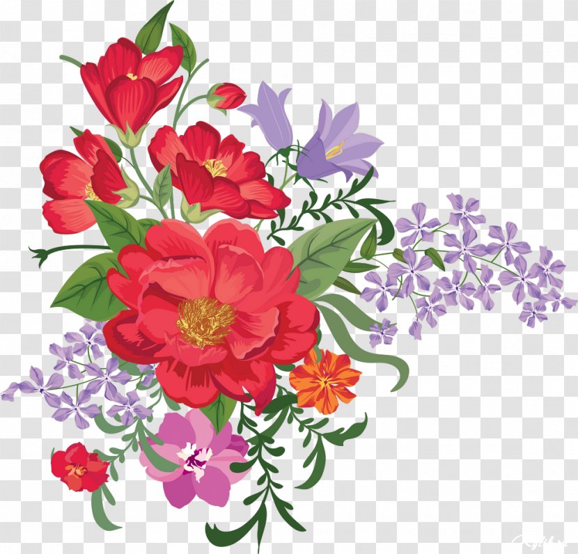 Flower Desktop Wallpaper Floral Design Clip Art - Herbaceous Plant - Pretty Flowers Transparent PNG