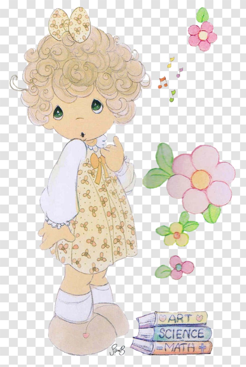 Clip Art Illustration ISTX EU.ESG CL.A.SE.50 EO Toddler Flower - Angel - Quiet Students In Classroom Setting Transparent PNG