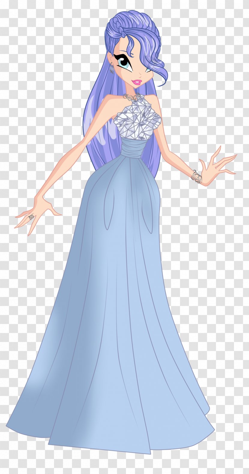 Ball Gown Drawing Dress Clothing - Heart Transparent PNG