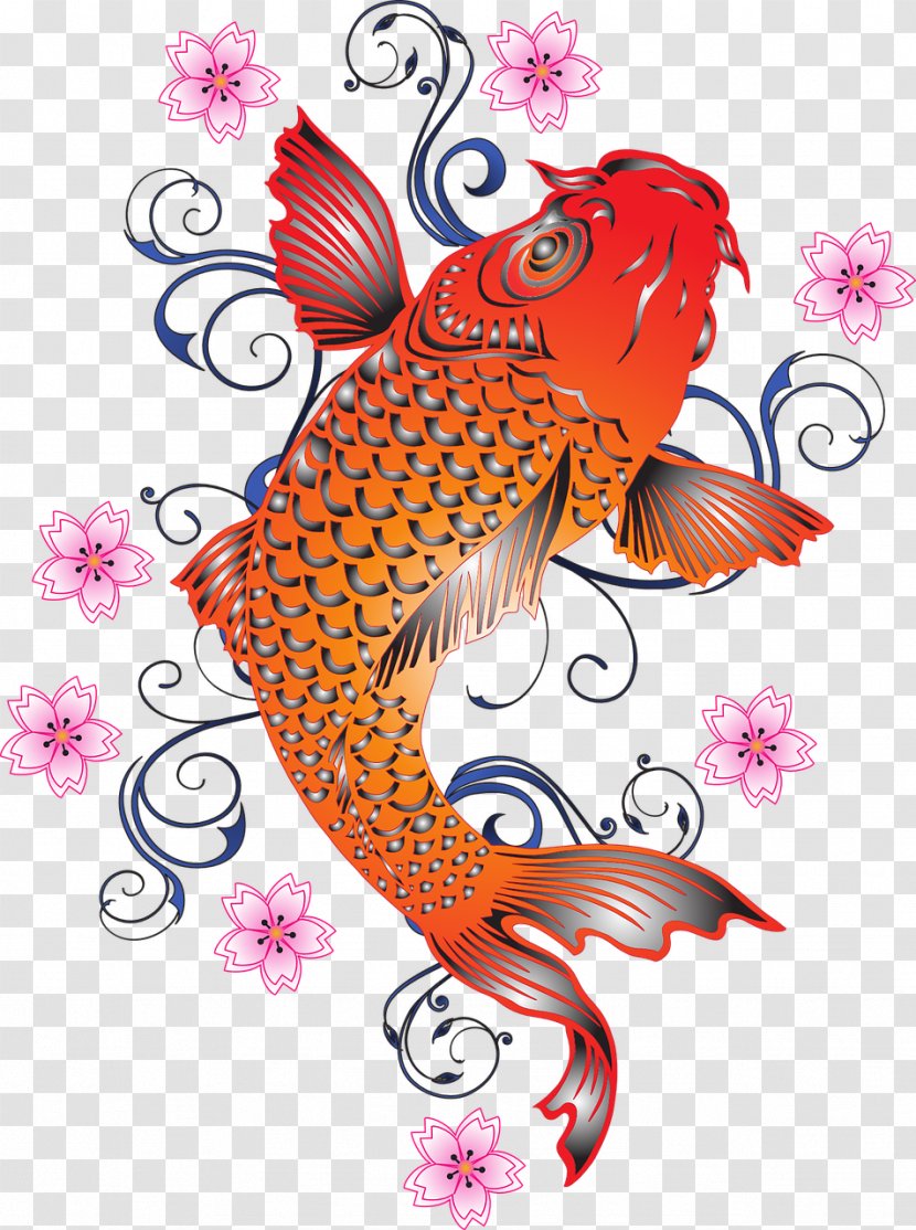 Koi T-shirt Printing Printmaking - Art Transparent PNG