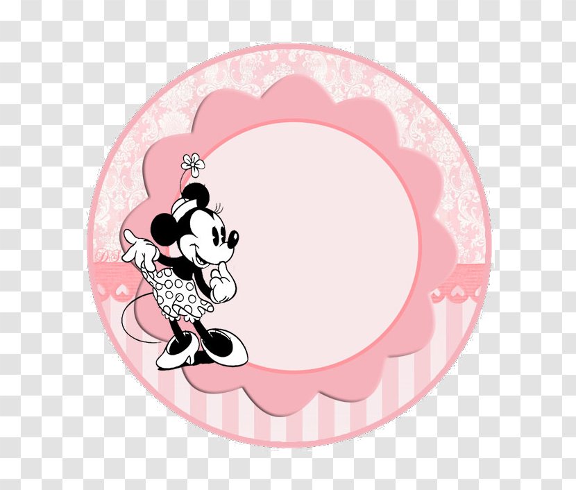 Minnie Mouse Convite Party Image Birthday - Pink - Jimmy Neutron 2d Transparent PNG