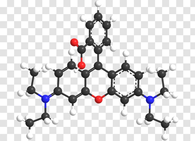 Molecule Chemical Compound Chemistry Formula Substance - Silhouette - 3d MODELING Transparent PNG