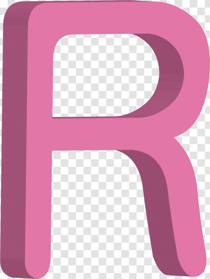 English Alphabet Letter - Brand - Lavender R Transparent PNG