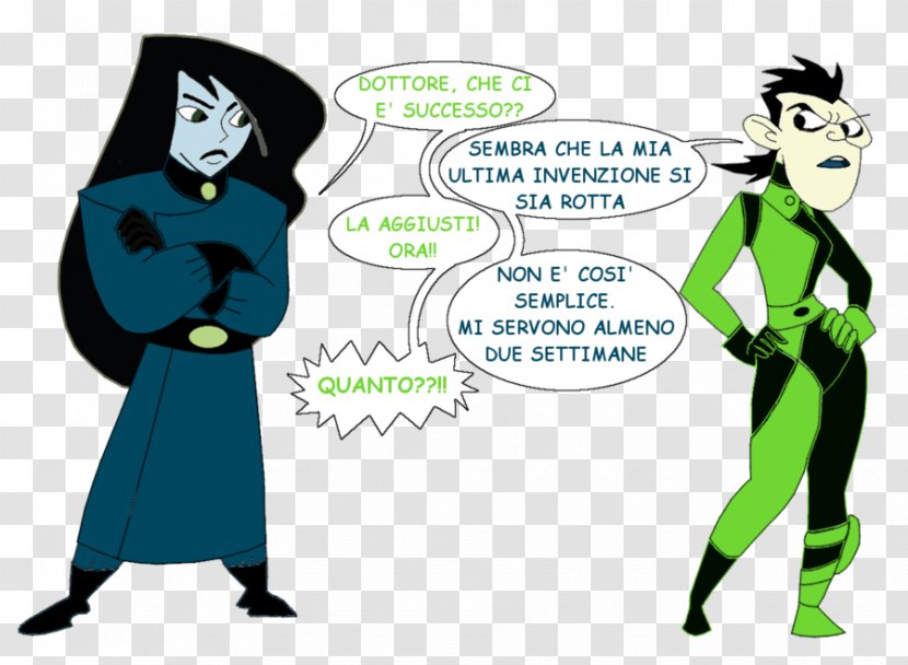 Shego Dr. Drakken Art Villain Fan Fiction - Deviantart - Kim Possible And Ron Transparent PNG