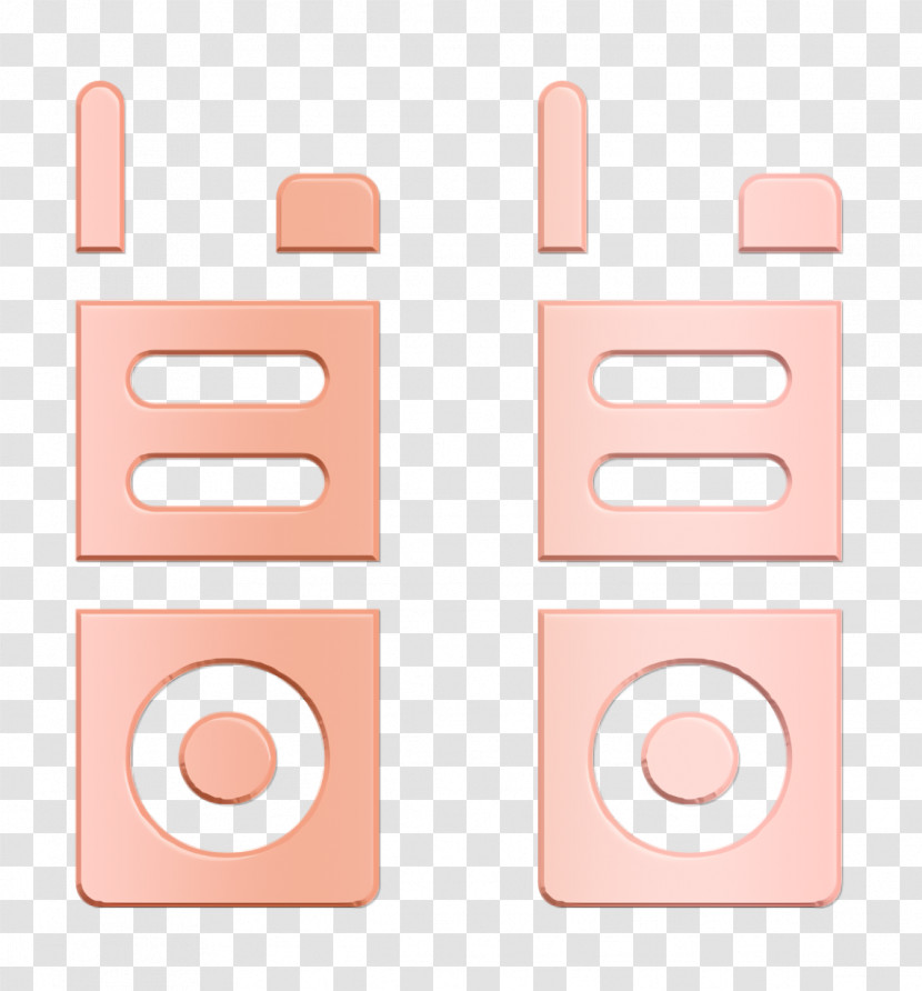 Frequency Icon Walkie Talkie Icon Summer Camp Icon Transparent PNG