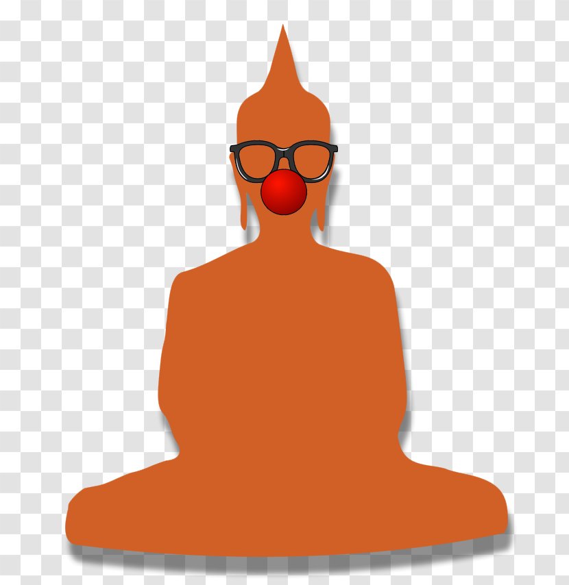 Clip Art Comedy Glasses Image Comedian - Orange Transparent PNG