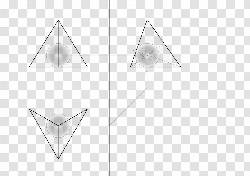Triangle Point - Tetrahedral Opening Transparent PNG