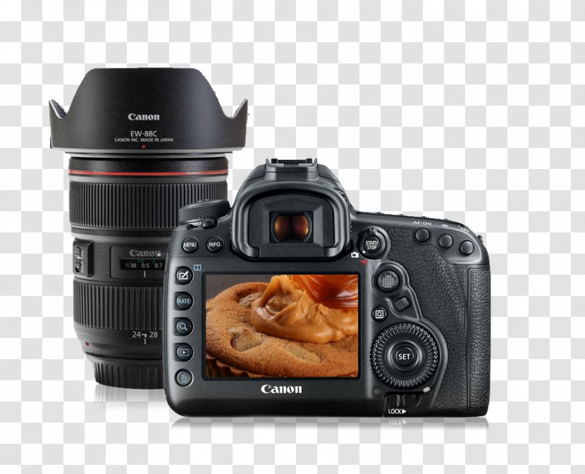 Canon EOS 5D Mark IV III EF Lens Mount - Single Reflex Camera Transparent PNG