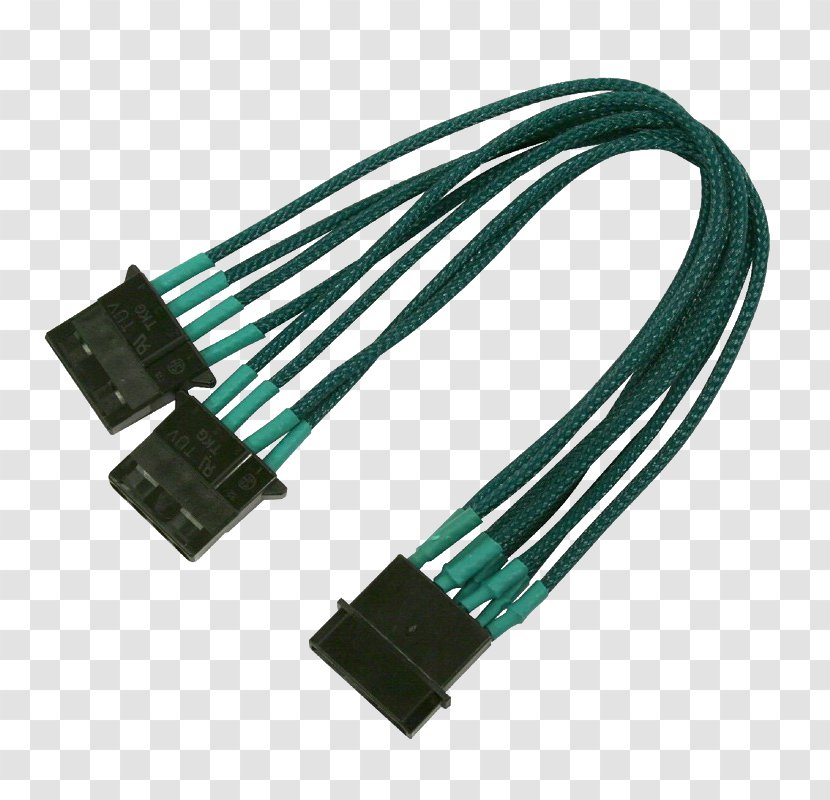 Serial Cable Molex Connector Electrical Y-cable Lead - Network Cables - Power Transparent PNG