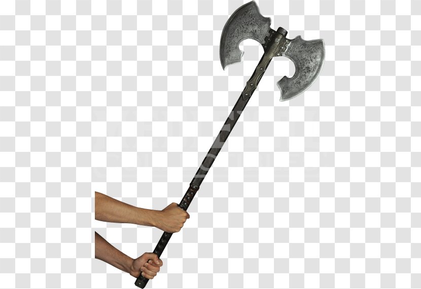 Larp Axe Labrys Battle Throwing - Hardware Transparent PNG