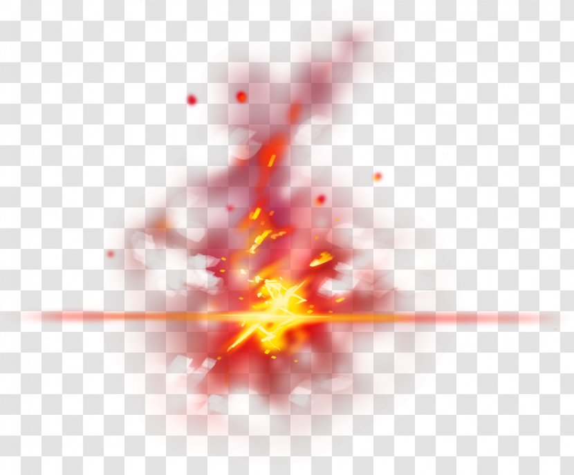 Hibana Flame - Sky - Red Shine Effect Element Transparent PNG