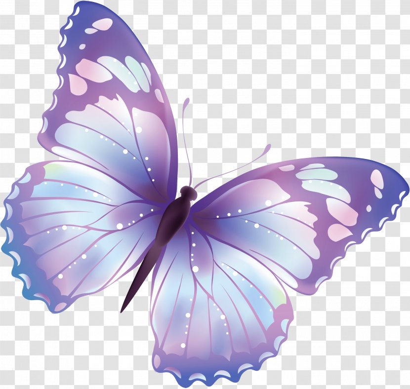 Butterfly Clip Art - Monarch - Flying Image Transparent PNG