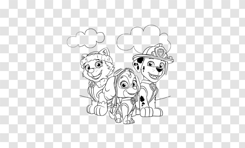 Coloring Book Child Page Paw Patrol - Tree - Ham Pig Toy Story Transparent PNG