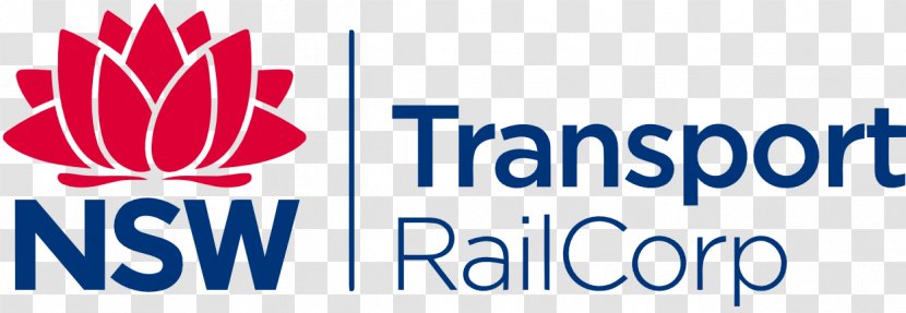 Government Of New South Wales RailCorp Rail Transport For NSW - Logo - Area Transparent PNG