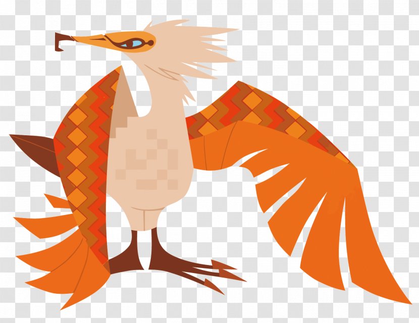 Hawk Eagle Illustration - Vector Flat Transparent PNG