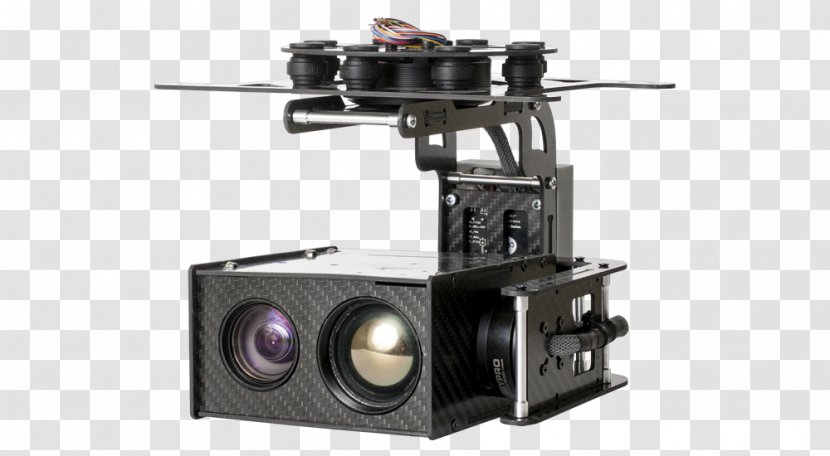 Gimbal Unmanned Aerial Vehicle Gyro-stabilized Camera Systems DJI Gyroscope - Machine - Fixed-wing Aircraft Transparent PNG