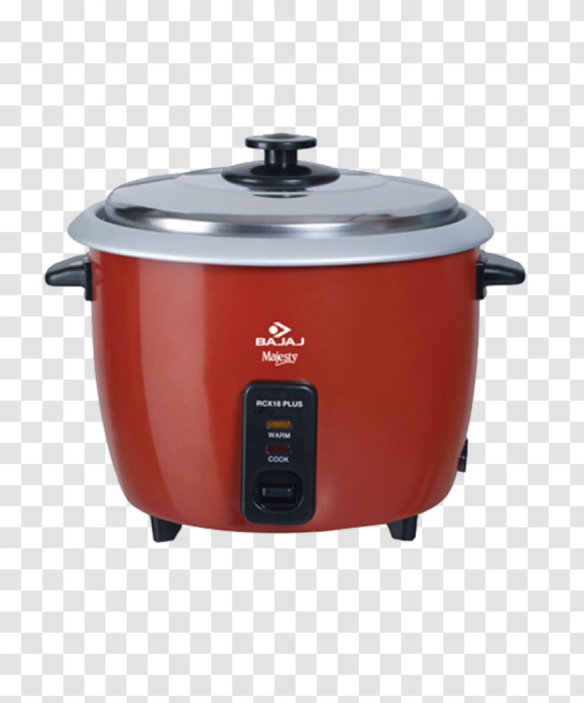Rice Cookers Electric Cooker Bajaj Auto Cooking Ranges - Pressure Transparent PNG