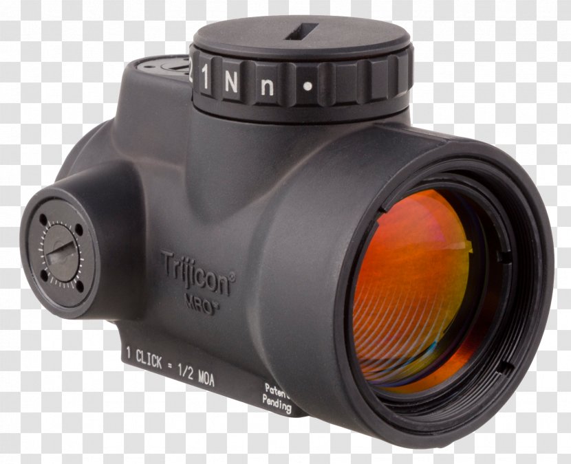 Red Dot Sight Reflector Trijicon Telescopic - Watercolor - Heart Transparent PNG