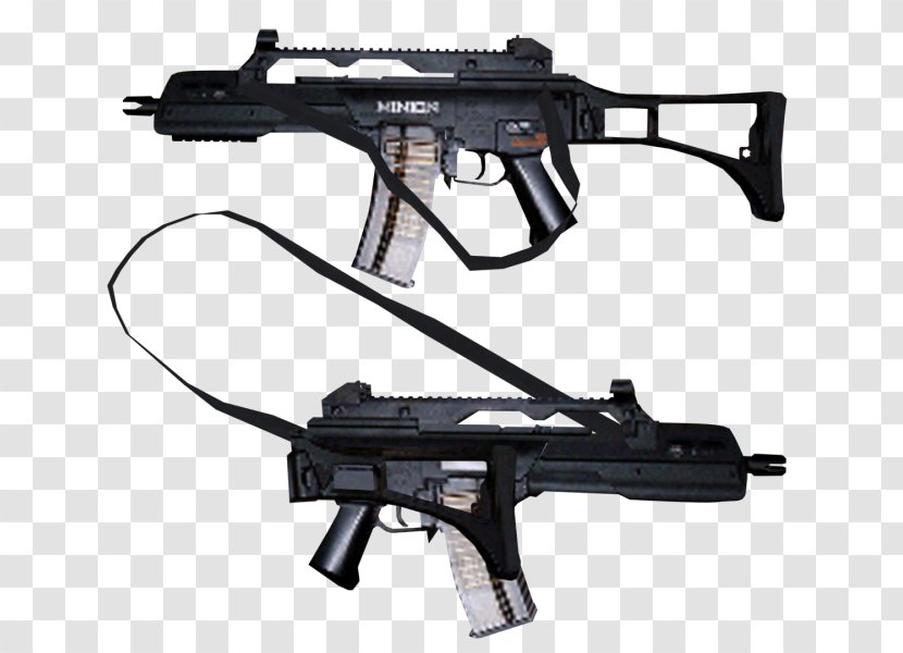 Heckler & Koch G36 Pistol USP MP5K - Cartoon - Weapon Transparent PNG
