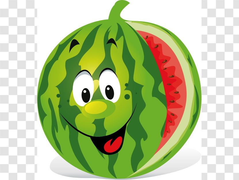 Watermelon Download Clip Art - Cucumber Gourd And Melon Family - Fruit Cartoon Cliparts Transparent PNG
