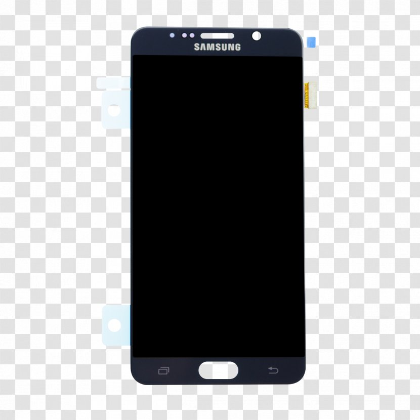 Samsung Galaxy Note 5 Mega II Liquid-crystal Display - Portable Communications Device - Glass Button Transparent PNG