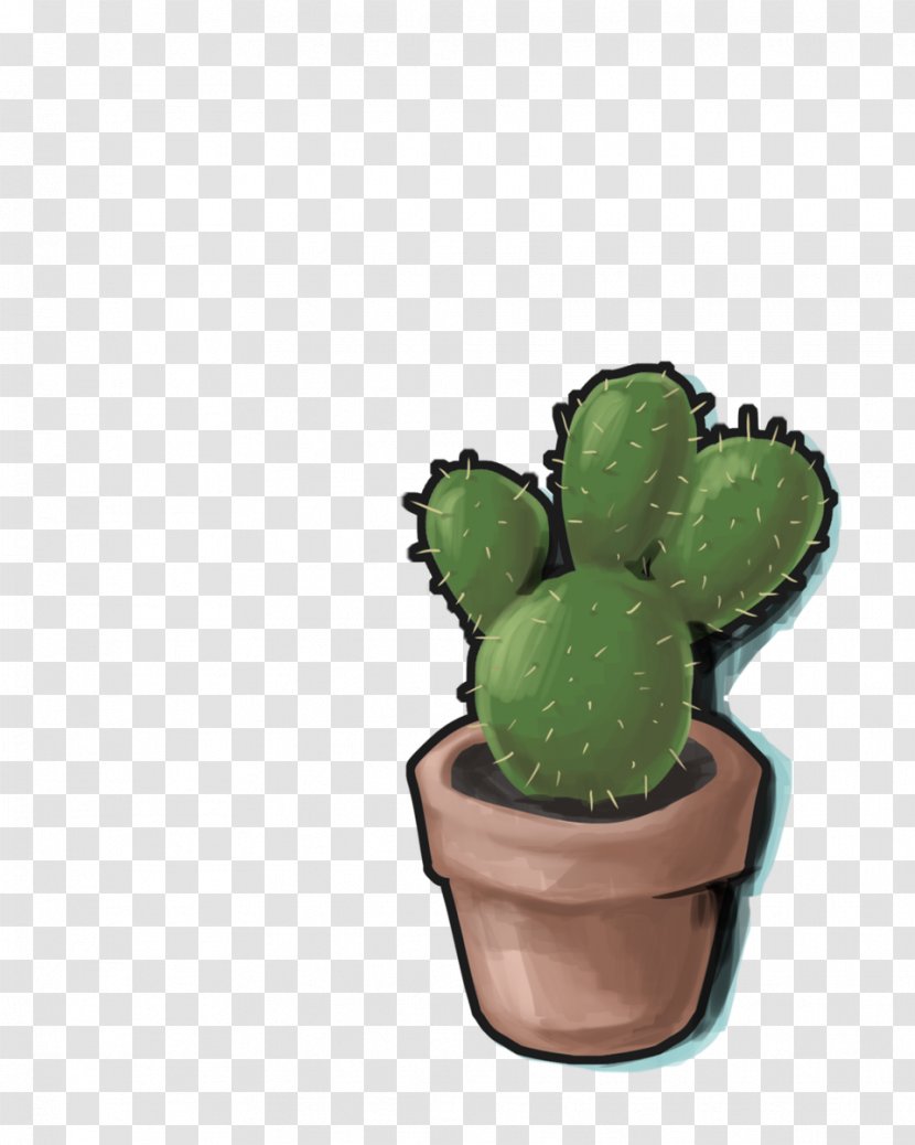 Prickly Pear Citroën Cactus M Flowerpot Cactaceae Transparent PNG