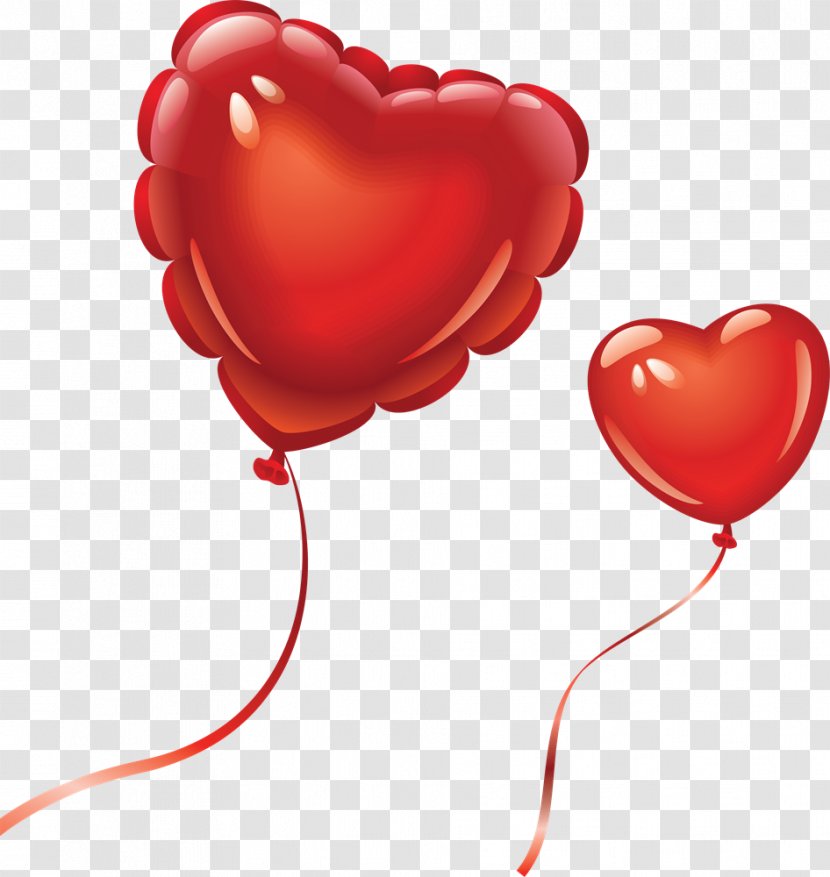 Balloon Heart Clip Art - Flower - Tongue Transparent PNG