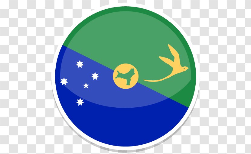 Symbol Green Circle - Australia - Christmas Island Transparent PNG