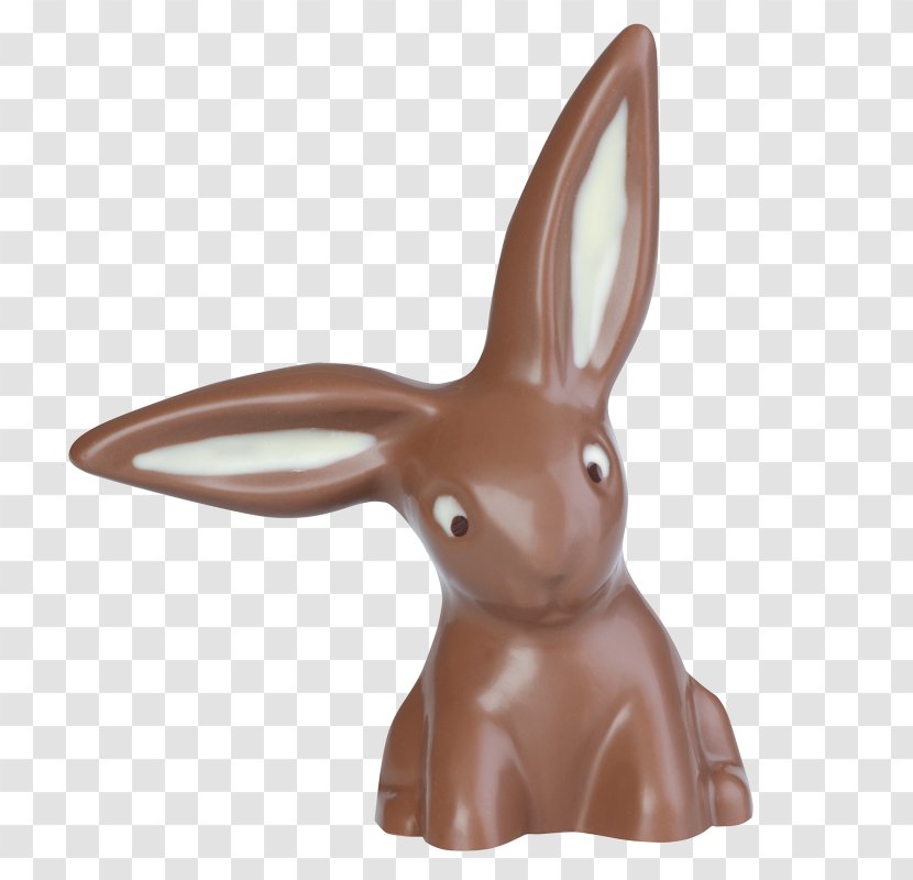 Domestic Rabbit Hare Easter Bunny Chocolate Transparent PNG