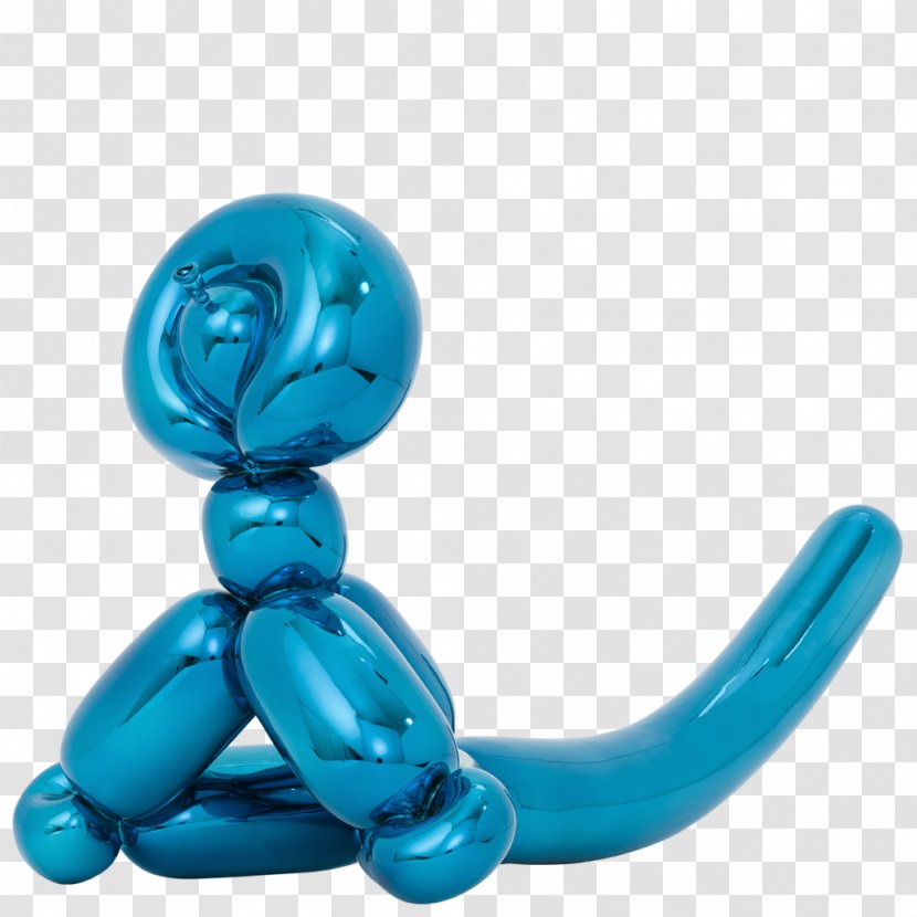 Balloon Dog Sculpture Art Gagosian Gallery Bernardaud NA Inc. - Jeff Koons - Blue Transparent PNG
