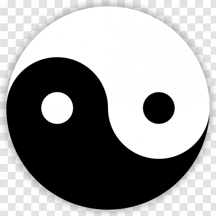 Yin And Yang Taijitu Symbol Public Domain Tao Transparent PNG