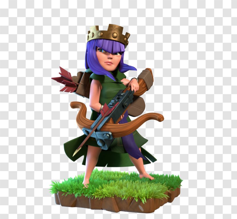 Clash Of Clans Royale ARCHER QUEEN YouTube Barbarian - Mythical Creature Transparent PNG