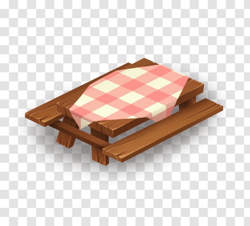 Picnic Table Wood Hay Day Transparent PNG