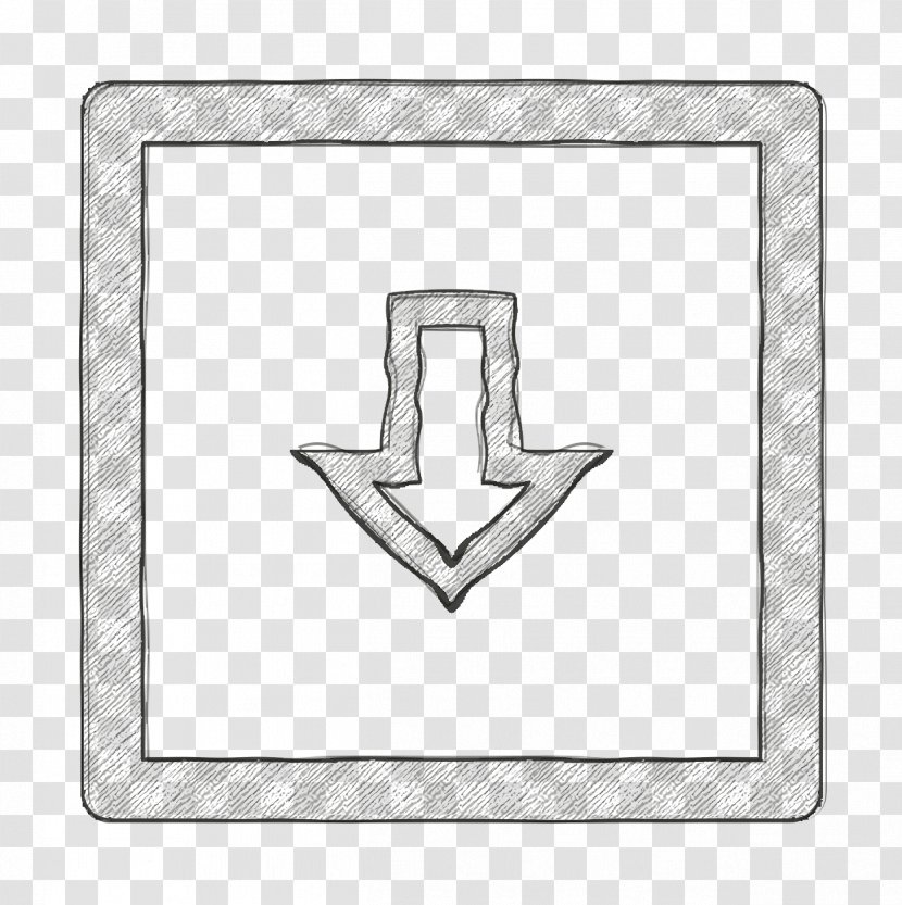 Arrow Icon Direction Point - Drawing Line Art Transparent PNG