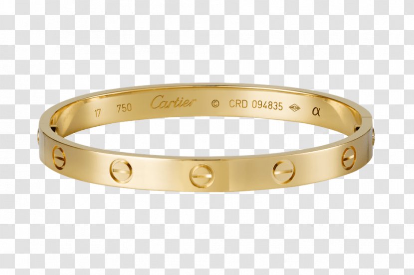 Love Bracelet Cartier Jewellery Gold - Necklace - Upscale Jewelry Transparent PNG