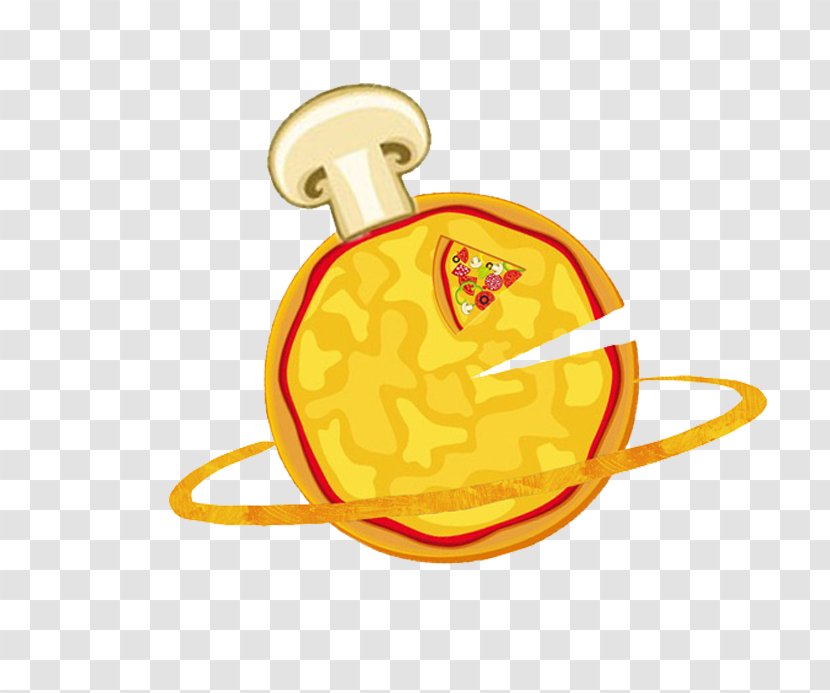 Beijing Pizza Cartoon Animation - Icon - Mushroom Transparent PNG