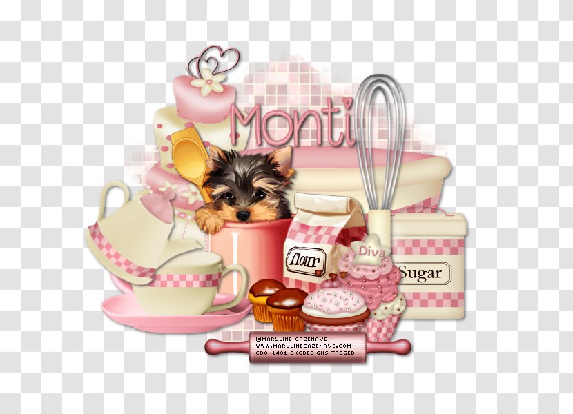 Puppy Love Yorkshire Terrier Cupcake Food - Dog Like Mammal Transparent PNG