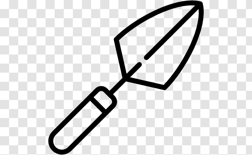 Shovel Clip Art - Black And White Transparent PNG