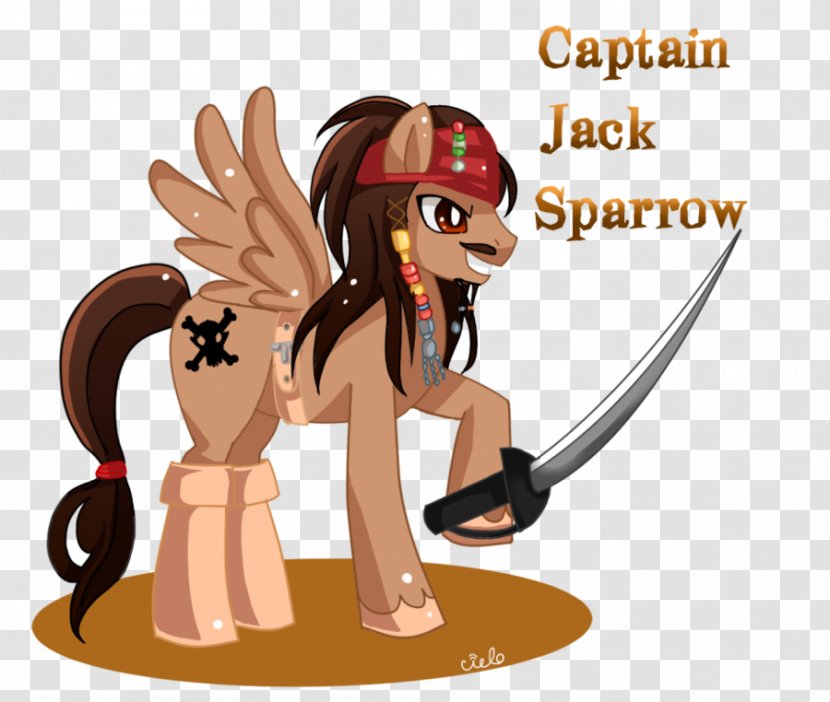 Jack Sparrow My Little Pony DeviantArt Fan Art - Pirates Of The Caribbean - Johnny Depp Transparent PNG