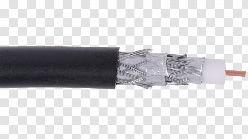 Coaxial Cable RG-6 Electrical Wires & American Wire Gauge - Electronics Accessory Transparent PNG