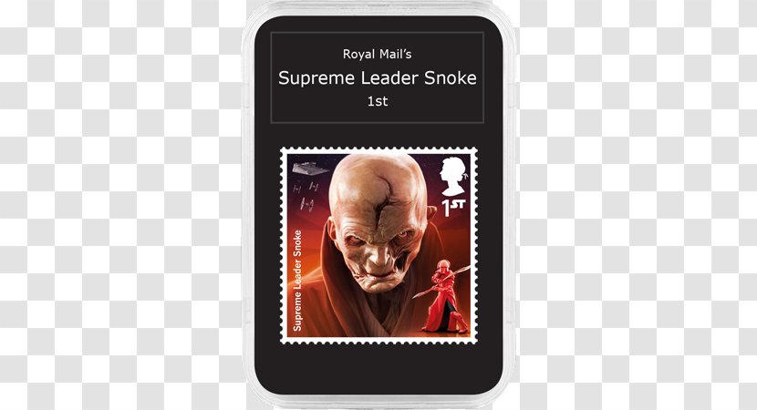 Supreme Leader Snoke Chewbacca Star Wars Postage Stamps Smartphone - Cartoon Transparent PNG