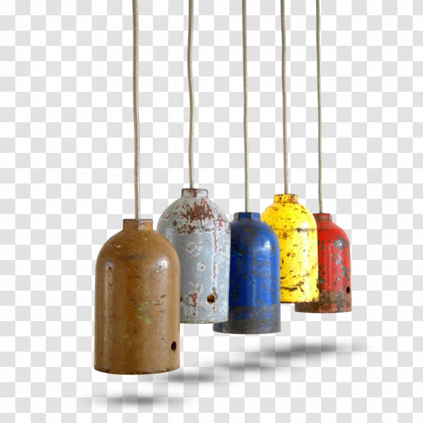 Gas Cylinder Recycling Pendant Light Furniture Lighting - Chandelier Transparent PNG