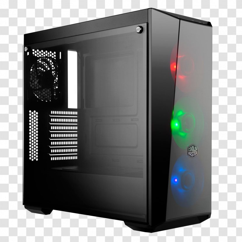 Computer Cases & Housings MicroATX Cooler Master Power Supply Unit - Desktop Computers Transparent PNG
